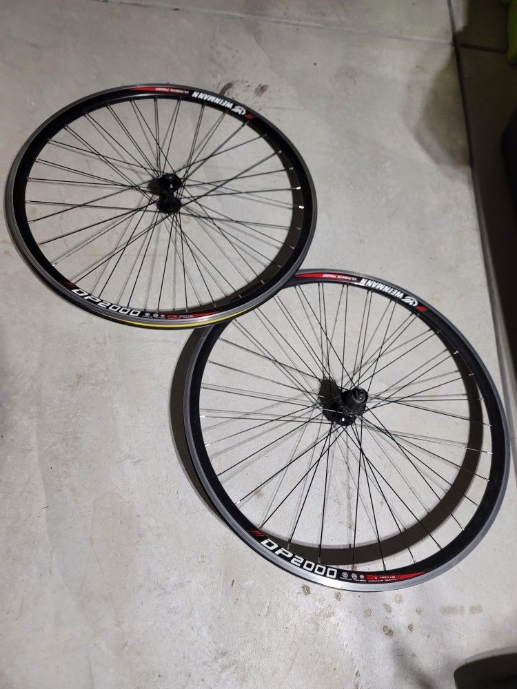 WEINMANN DP2000 SET BLACK Formula 8-11 Speed Gear Hub 700Cx28C/38C ETRTO 622X19