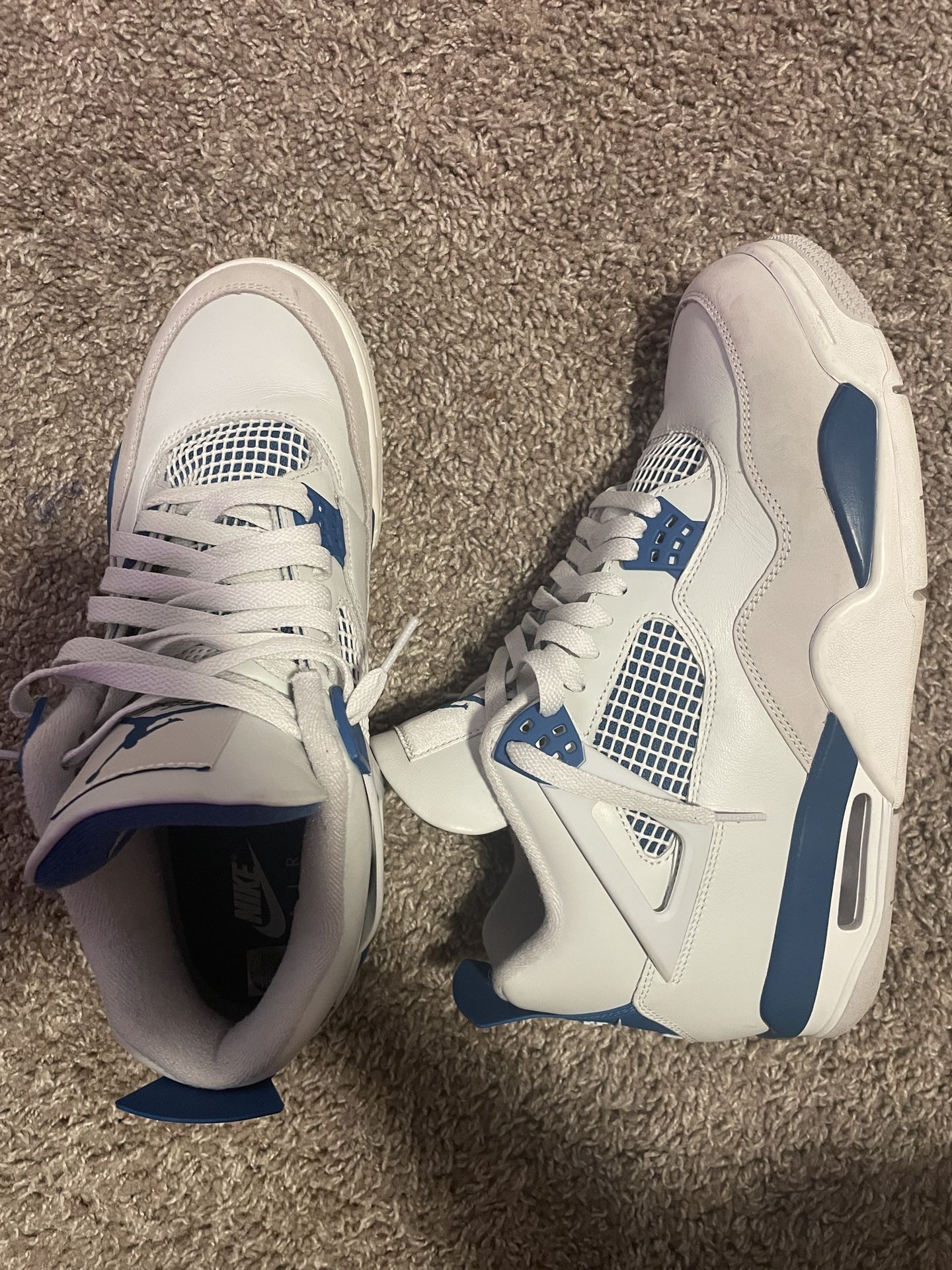jordan 4 military blue