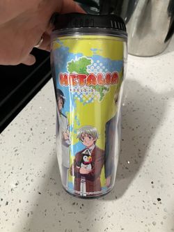 Hetalia Tumbler with lid