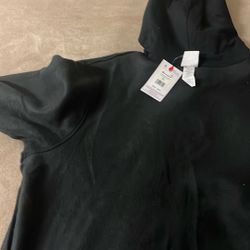 Brand New Xl Black Champion Hoodie