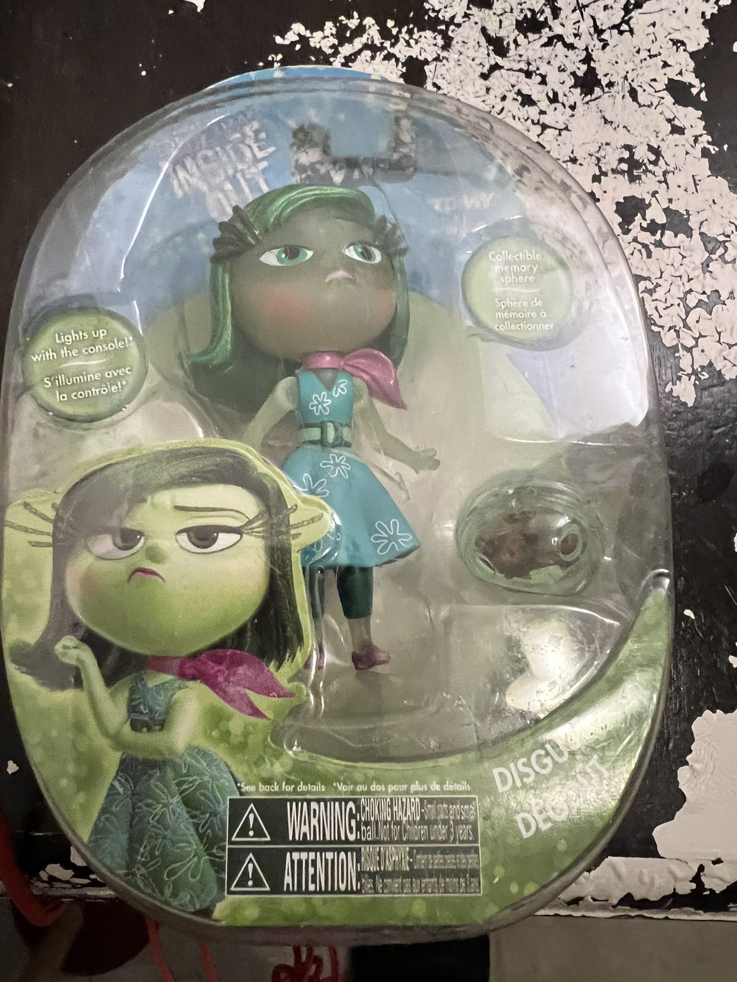 8 Dollars New Disgust Action Figure Toy Open Box As Is Like 4 Inches Tall 