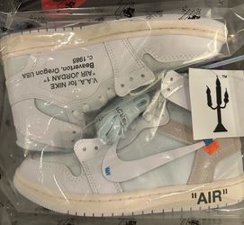 Nike Jordan 1 Virgil Abloh Archive Alaska Size 8