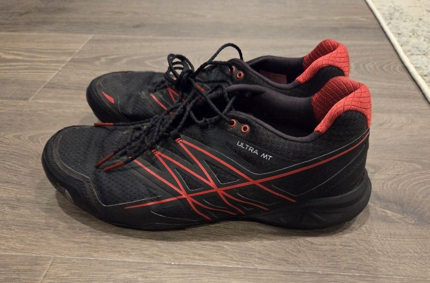 Men's North Face Ultra Mt Size 10 Vibram Shoes