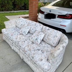 Floral Couch 