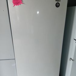 New ge deep freezer white stand up