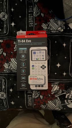 TI-84 evo calculator