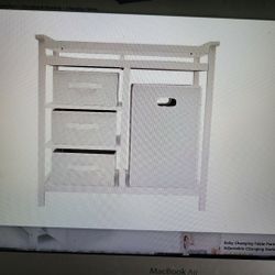 Baby Changing Station With Storage 