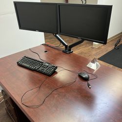 Two 20 Inch Dell Monitors For Sale 