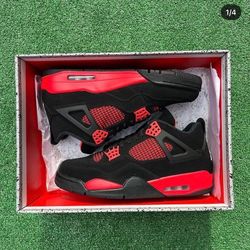 jordan 4 retro red thunder 