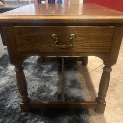 mersman tables somers corporation wood side/end table