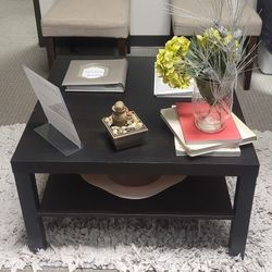 Black Ikea Square Coffee Table