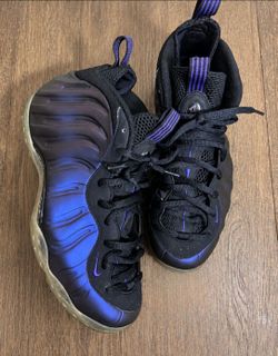 Nike Air Foamposite One Black Purple Sneakers