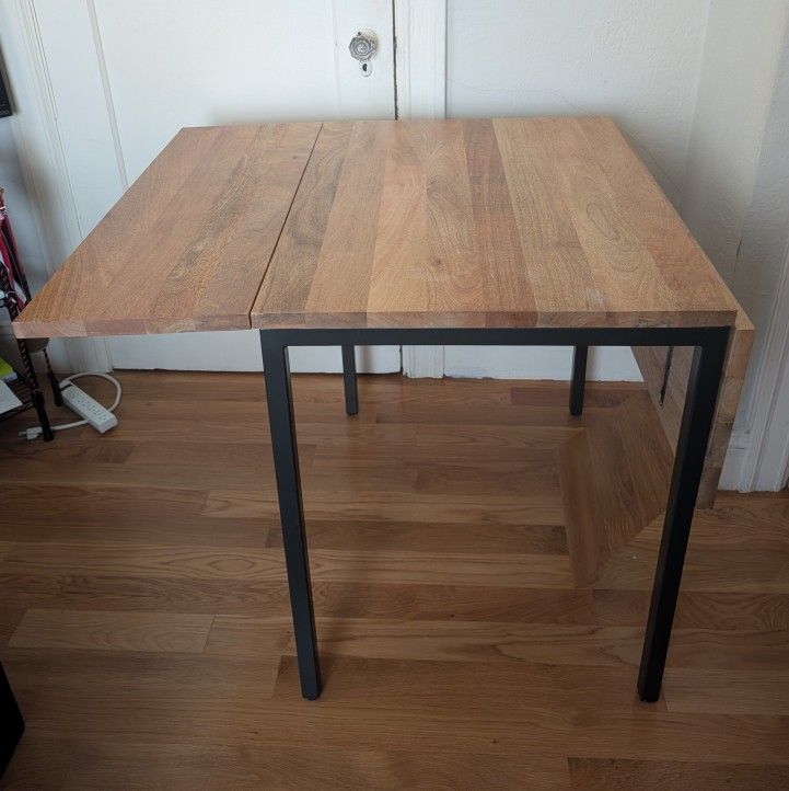 West Elm Drop Leaf Table Box Frame Extendable Drop Leaf Table