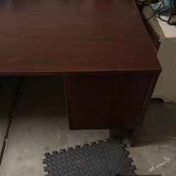 2 Sturdy Office Desks 