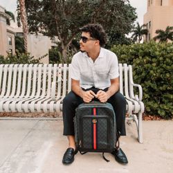 Beautiful Black And Red Bag-pack!! 🎒🎒