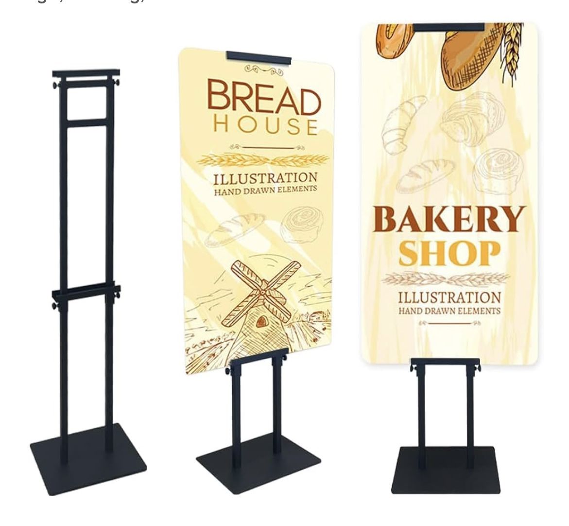 Heavy Duty Poster Stands