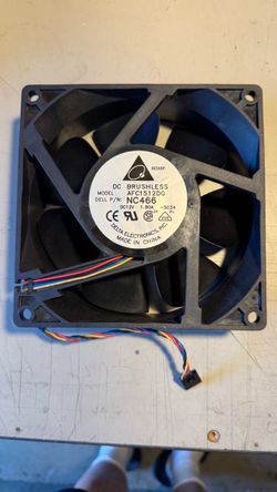 PWM controlled cooling or ventilation fan
