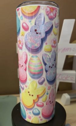 Easter Tumblers Or Glass Cans