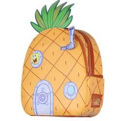 New SpongeBob Squarepants Pineapple Bikini Bottom 3D Design Mini Backpack
