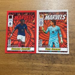 2024 DONRUSS FIFA LOT OF 2 NET MARVELS CARDS