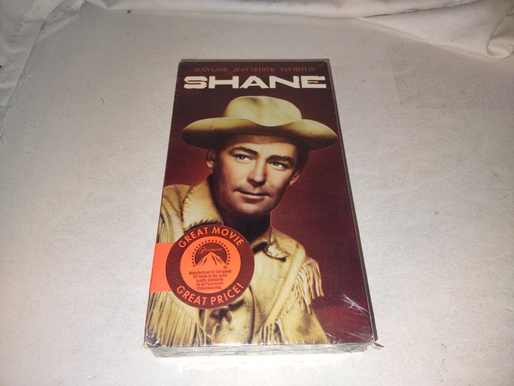 Shane VHS Tape Western Movie Classic NEW!