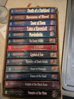 Raveloft Book Lot Paperback Pb X 13 Fantasy Books