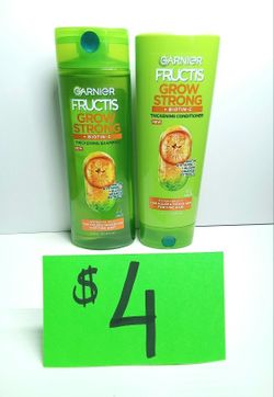 Garnier Fructis Grow Strong Shampoo & Conditioner 