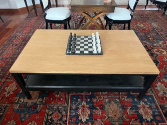 Modern Two-Tone Coffee Table.