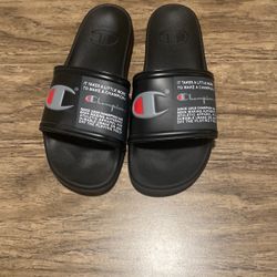 Black Champion Slides
