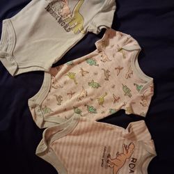 Disney Baby Jurassic World 0-3 Month Onsies