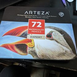 Arteza 72 Pack Watercolor Pencils 