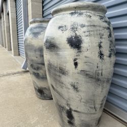 Terracotta Clay Vase 🏺 33” Tall $130 Each 
