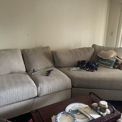 Large 2 Piece Sectional Couch 