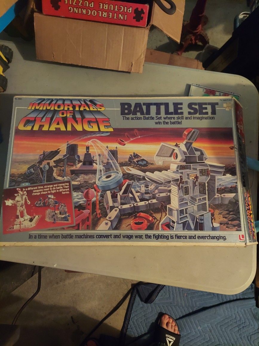 1985 Immortals Of Change Battle Set In Box