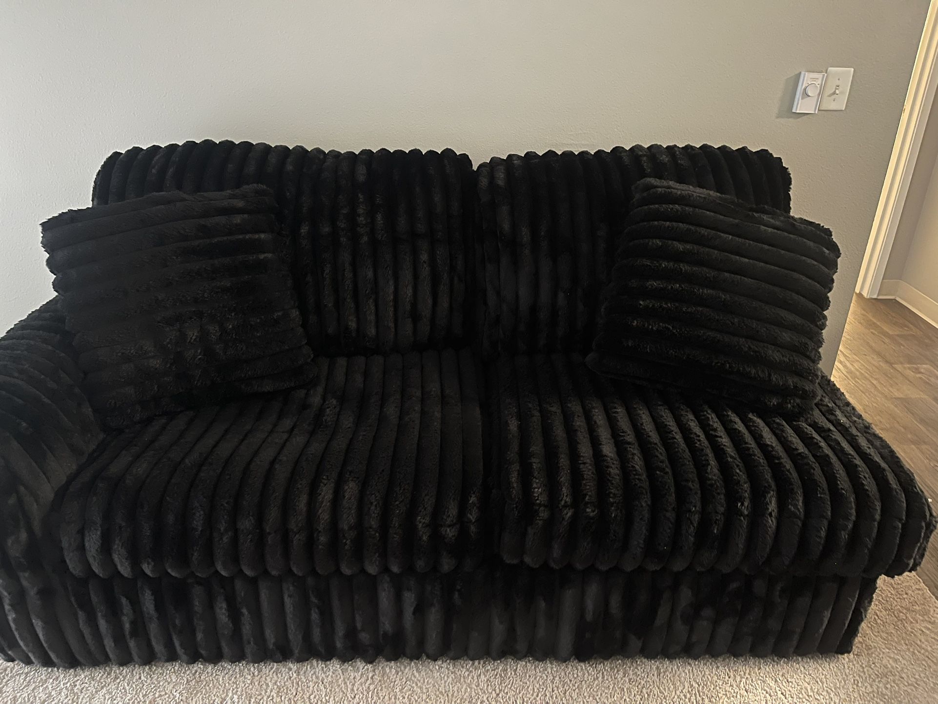 Midnight-Madness 2-Piece Sectional Sofa With LAF Chaise In Onyx