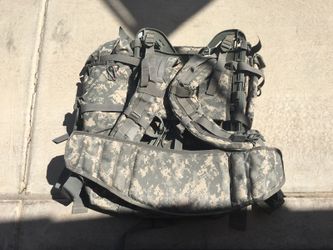 Military grade pack with frame