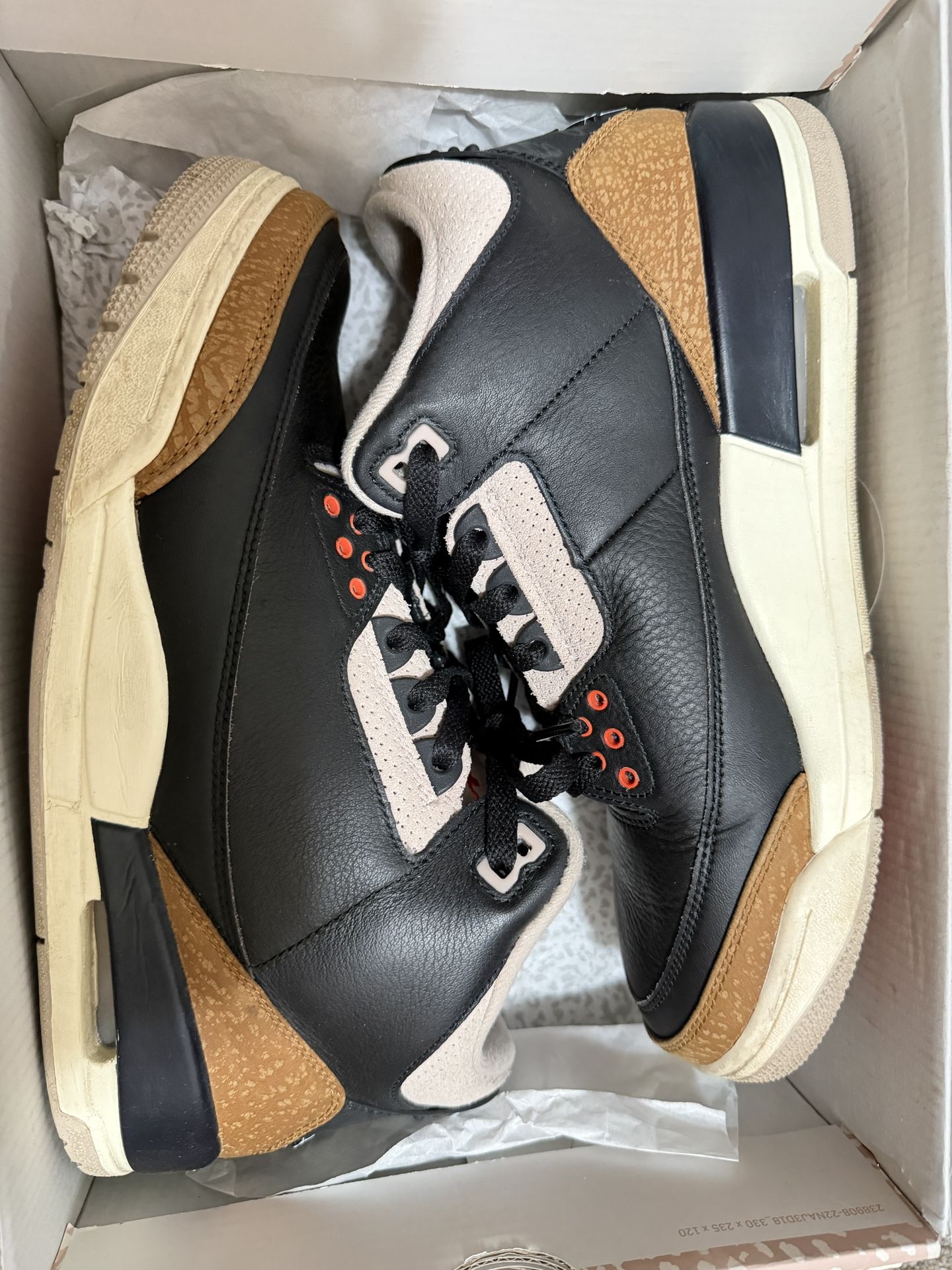 Size 9.5 - Jordan 3 Retro Mid Desert Elephant