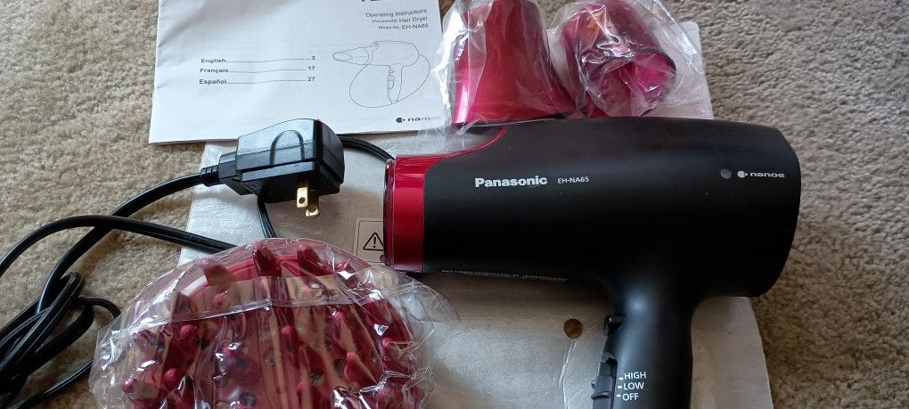 Panasonic EH-NA65 Hair dryer New