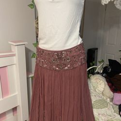 Elie Tahari Silk Skirt