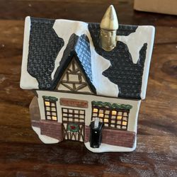 Christmas Village Or Candle Holder