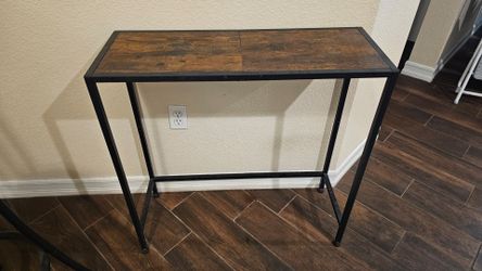 Entry Table 31.5" x 12" x 32" Adjustable Feet
