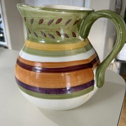 Ceramic Vasa (height 8 Inch)