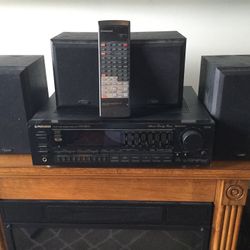 Pioneer Vsx-3800 Audio Video Receiver Included 4 jensen speaker