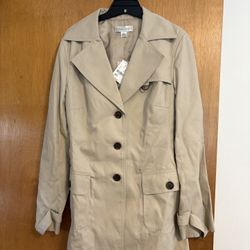 Brand New Woman’s Trench Coat Medium