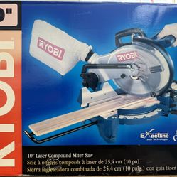 Ryobi 10” Miter Saw NEW!