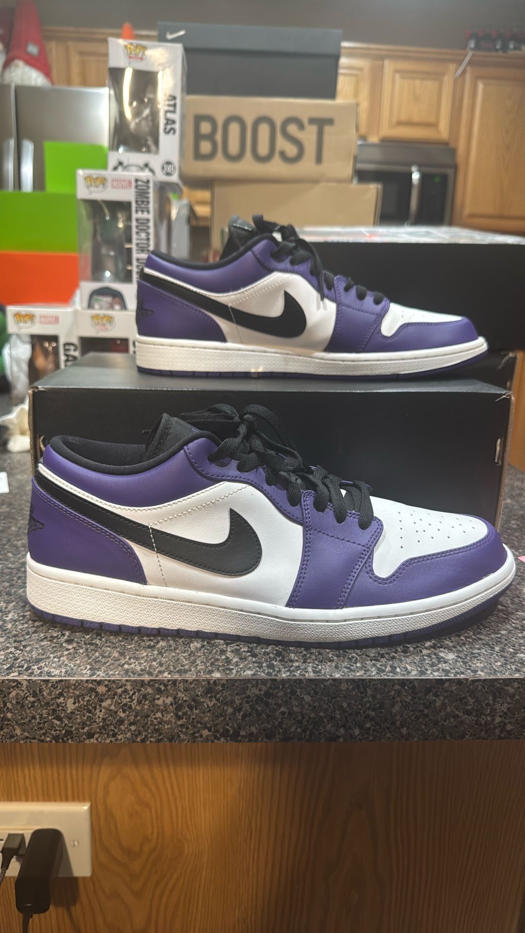 Jordan 1 Court Purple Size 11