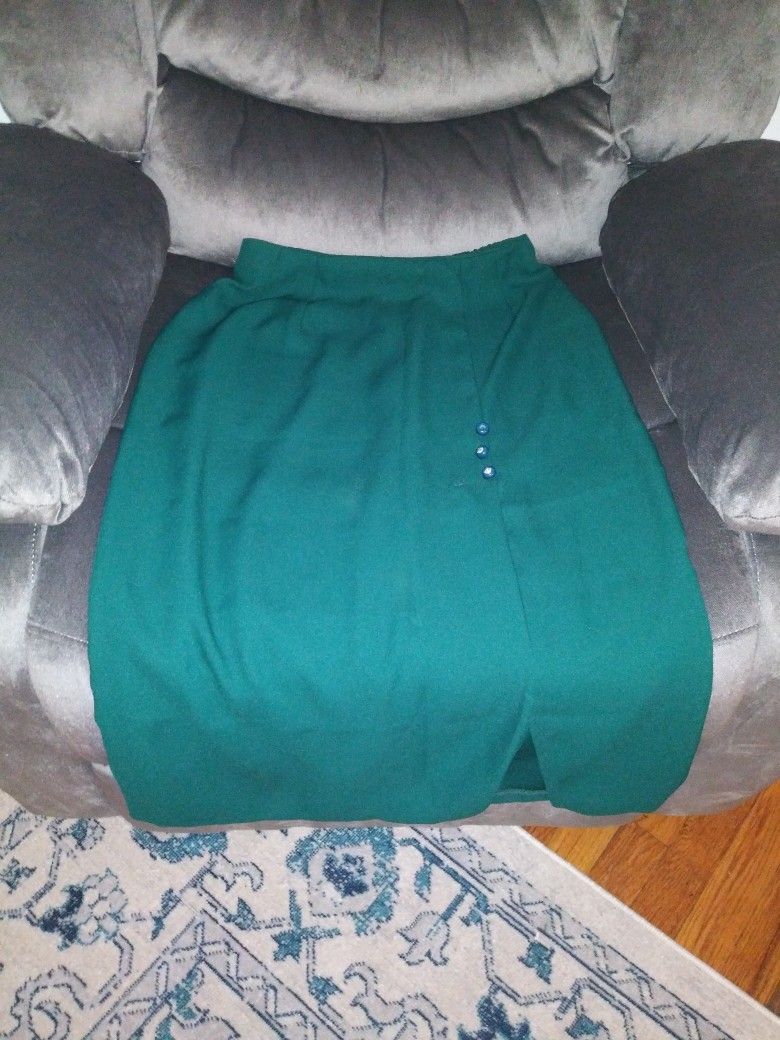 Turquoise Skirt