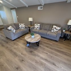 New Sofa Set With Coffee And End Table 