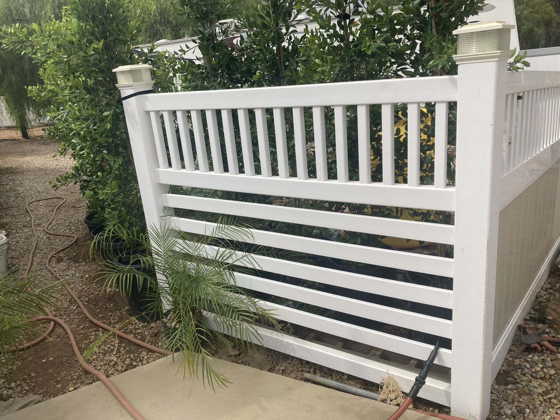 Vinyl Fence 
