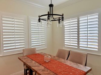 Custom Interior Shutters- REAL WOOD & LIFETIME WARRANTY, Plantation Shutters, Window Treatments, Window Coverings, Persianas de Madera